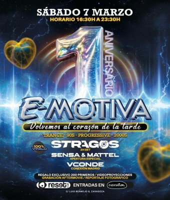 E-MOTIVA PRIMER ANIVERSARIO  en Zaragoza