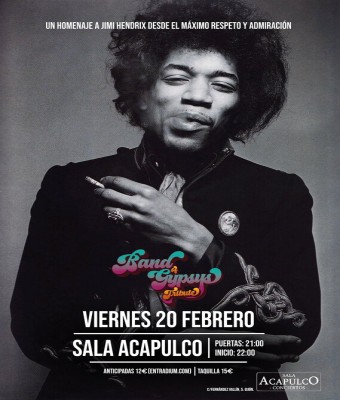 Homenaje a Jimi Hendrix - Band of Gypsys (Gijón) en Asturias