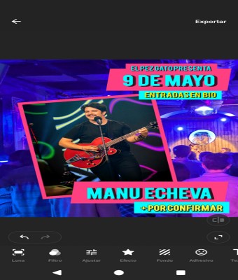 Manu Echeva + por confirmar en Madrid
