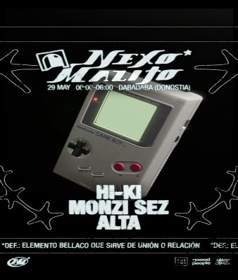 Nexo Malito: HI-KI + Monzi Sez + Alta en Donostia-San Sebastian