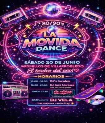 LA MOVIDA DANCE 80/90'S EL TARDEO DEL AÑO en Albacete