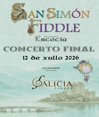 Concerto Final San Simón Fiddle Escocia en Pontevedra