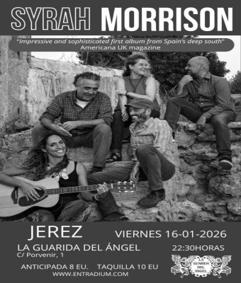 Syrah Morrison en concierto en Jerez de la Frontera en Cádiz