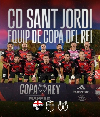 PARTIDO COPA DEL REY CD SANT JORDI - CA OSASUNA en Balears, Illes