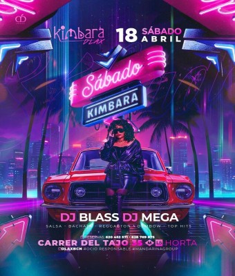 KIMBARA DLAX · SÁBADO 18 ABR26 en Barcelona