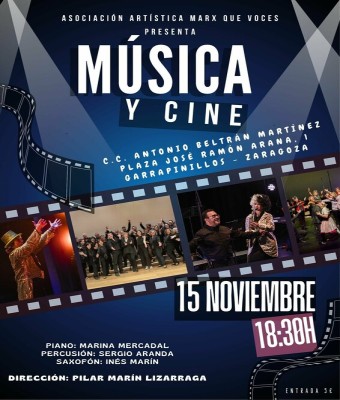MÚSICA Y CINE en Zaragoza