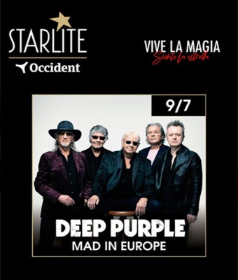 Deep Purple - Starlite Occident 2026 en Málaga