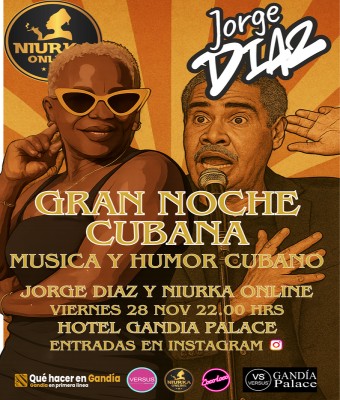 Niurka Online y Jorge Diaz en Valencia/València