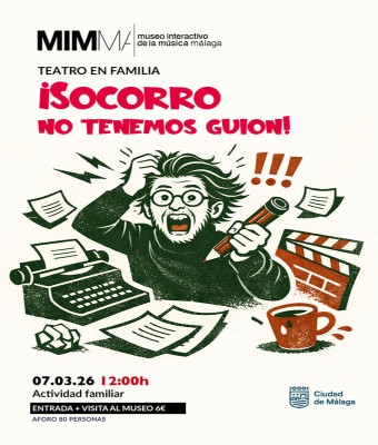 Teatro familiar: ¡Socorro no tenemos guión! en Málaga