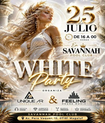 White Party 25 de Julio en Balears, Illes