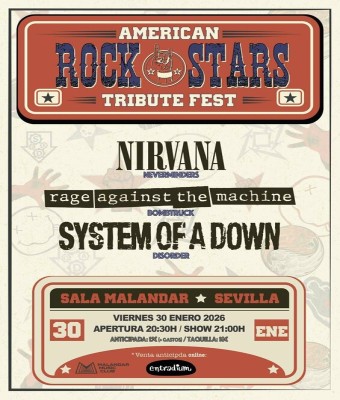 Festival de Tributos AMERICAN ROCK STARS (Sevilla)