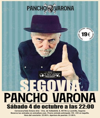 PANCHO VARONA EN CONCIERTO EN SEGOVIA