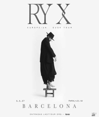 RY X en Sala Paral·lel 62, Barcelona 2027