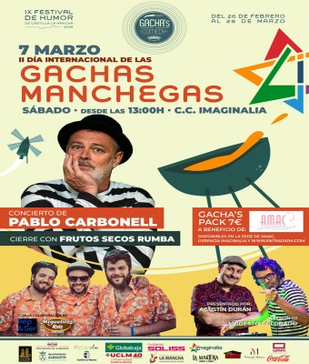 II DIA INTERNACIONAL DE LAS GACHAS MANGHEGAS EN ALBACETE  (Festival Gacha's Comedy)