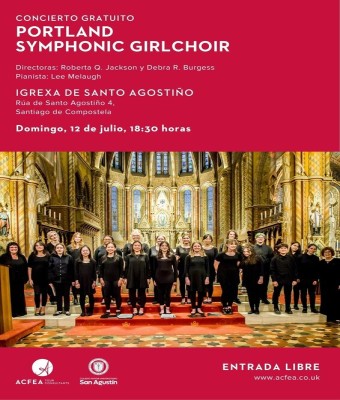 Concierto Gratuito  PORTLAND SYMPHONIC GIRLCHOIR  Santiago de Compostela en Coruña, A