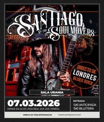 Santiago & the soulmoovers en Coruña, A