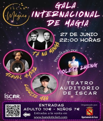 GALA INTERNACIONAL DE MAGIA.ISCAR-MAGICO 2026 en Valladolid