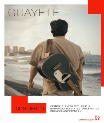GUAYETE · Concierto en Santa Cruz de Tenerife