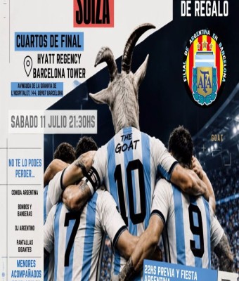 ARGENTINA COPA DEL MUNDO 2026 en L'Hospitalet de Llobregat