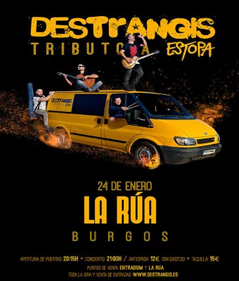 Destrangis - Tributo a Estopa en La Rúa Burgos
