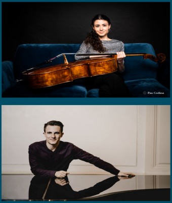 Mariona Camats i Florian Verweij, violoncel i piano  en Barcelona