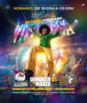 ENIGMA · VIEJOTECA 1MAR26 en Barcelona