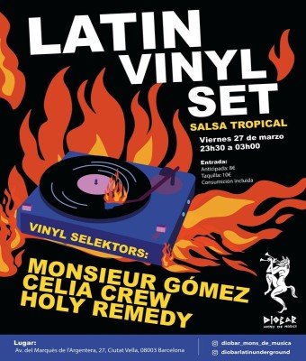 Latin Underground! ::: Salsa Tropical Vinyl Set en Barcelona