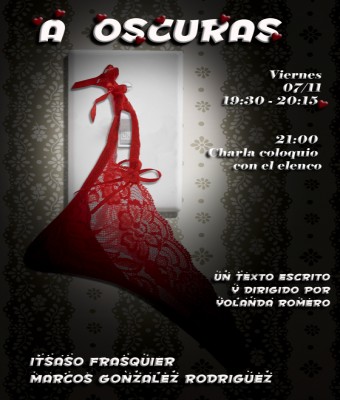 Microteatro "A oscuras" en Barcelona