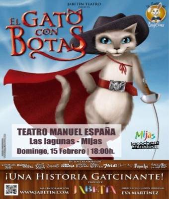 EL GATO CON BOTAS en Mijas (las lagunas)
