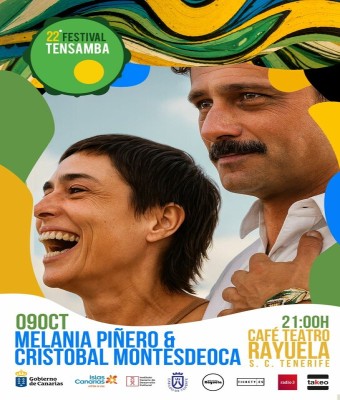 Tensamba presenta a Melania Piñero & Cristóbal Montesdeoca en el Café Teatro Rayuela en Santa Cruz de Tenerife