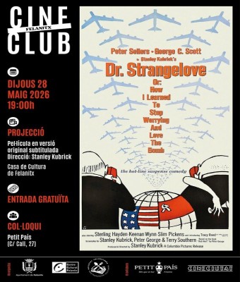 CINE CLUB FELANITX  "Dr. Strangelove" de Stanley Kubrick en Balears, Illes