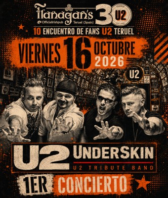 10º ENCUENTRO DE FANS FLANAGANS TEMPLE U2 en Teruel