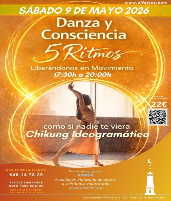 Danza y Conciencia , 5 ritmos - Chikung Ideogramático en Alicante/Alacant