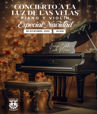Concierto a la luz de las velas Especial Navidad en Valencia/València