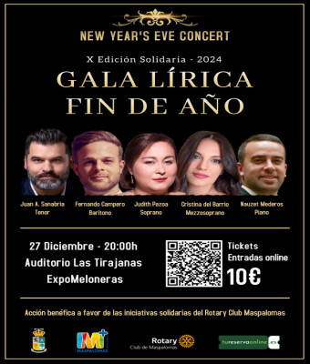 X Gala Lírica Solidaria de Fin de Año 2024