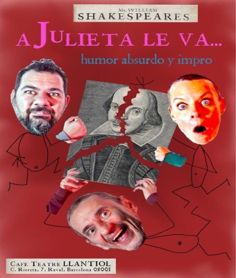 "A JULIETA LE VA..." (IMPROTEATRO) en Barcelona