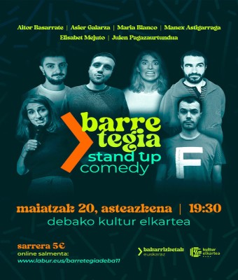 Barretegia - Aitor Basarrate, Asier Galarza, Maria Blanco, Manex Astigarraga, Elisabet Magno, Julen Pagazaurtundua en Gipuzkoa