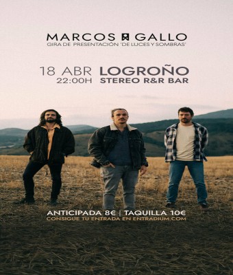 Marcos Gallo en Logroño (con banda) en Barcelona