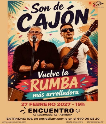 SON DE CAJÓN – TARDEO en Barcelona