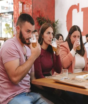 Ruta de Cruzcampo en su fábrica original en Seville