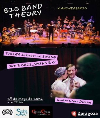 TALLER DE BAILES DEL SWING, con JON & CRIS_SWING &Cº en Zaragoza