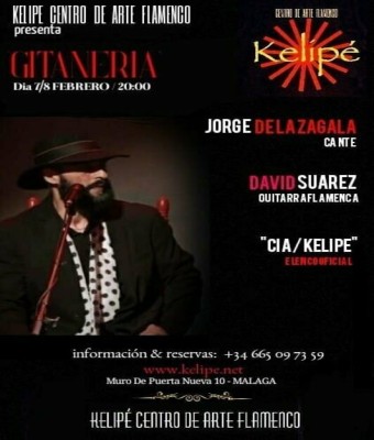 Recital de Cante Flamenco – Jorge de la Zagala en Málaga