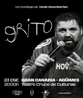 GRITO DE HOVIK KEUCHKERIAN en Gran Canaria