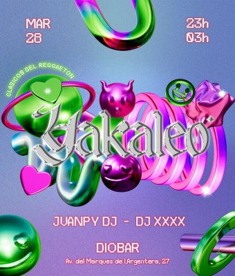 Yakaleo vol. 4, solo clásicos -  Sábado 29 marzo en Barcelona