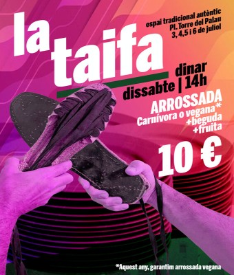 Dinar Popular de La Taifa -Festa Major de Terrassa 2026 en Barcelona