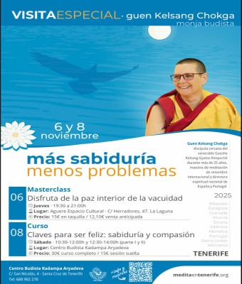 Masterclass: Más Sabiduría, menos problemas en Santa Cruz de Tenerife