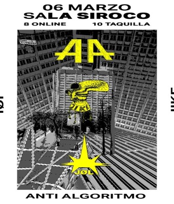 Anti Algoritmo + Jol + Jike en Madrid