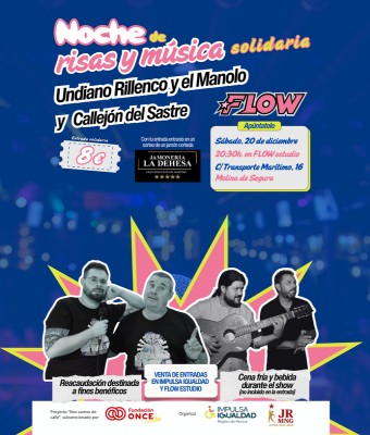 Noche de risas y música solidaria en Murcia
