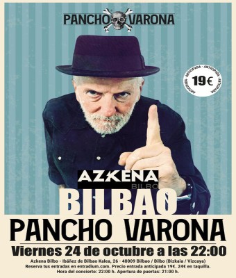 PANCHO VARONA EN CONCIERTO EN BILBAO en Bizkaia