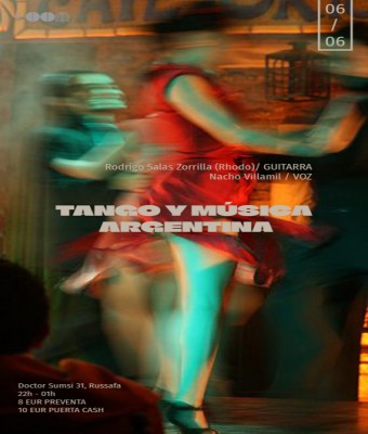 TANGOS & NUSICA ARGETNINA. Rhodo Salas - Nacho Villamil. en Valencia/València
